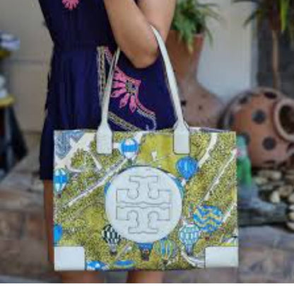 Tory Burch Tote Signature Craft