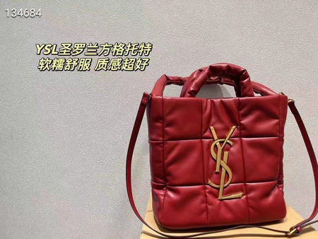 Saint Laurent Quilted Tote