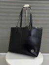 Coach North 32 Leather Tote Bag