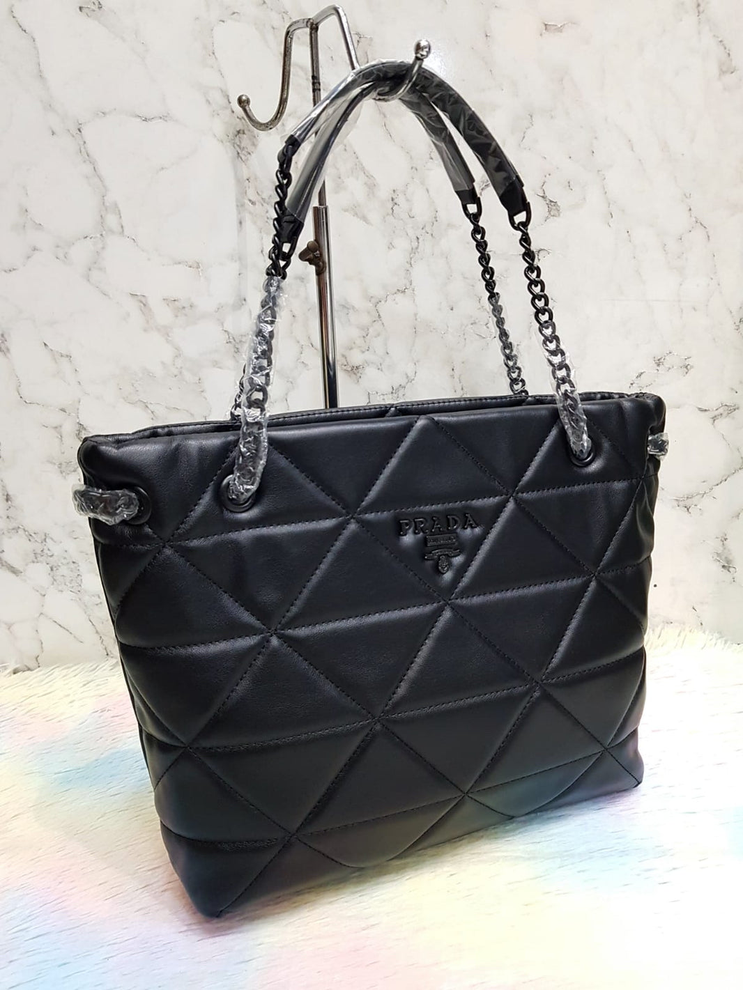 Prada Quilted Tote