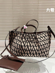 Valentino Cowhide Quilted Tote