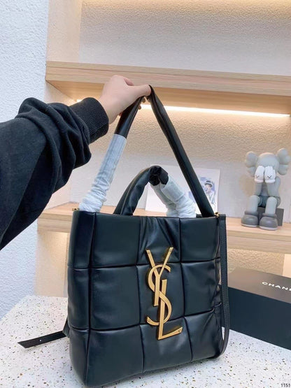 Saint Laurent Quilted Tote