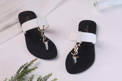 Saint Laurent Patent Sia Sandals