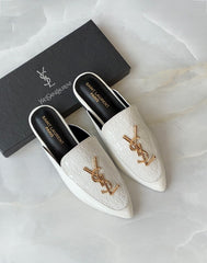 Saint Laurent Mules