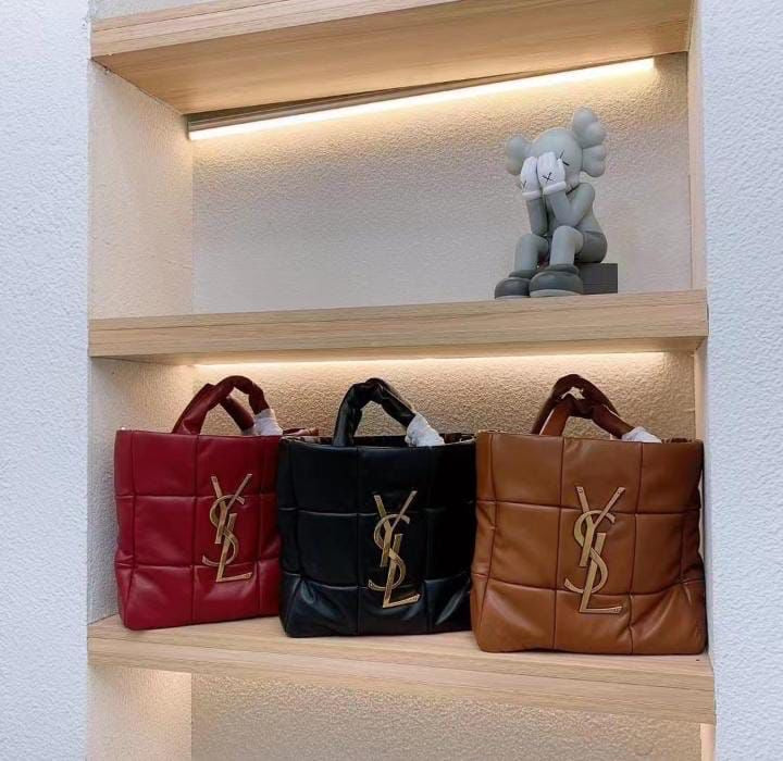 Saint Laurent Quilted Tote