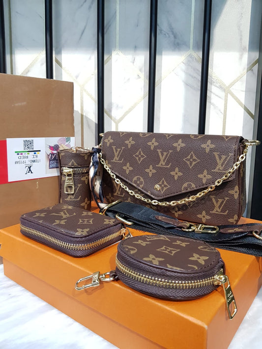 Louis Vuitton Pochette Félicie With Accessories