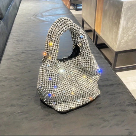 Rhinestone Clutch Bag