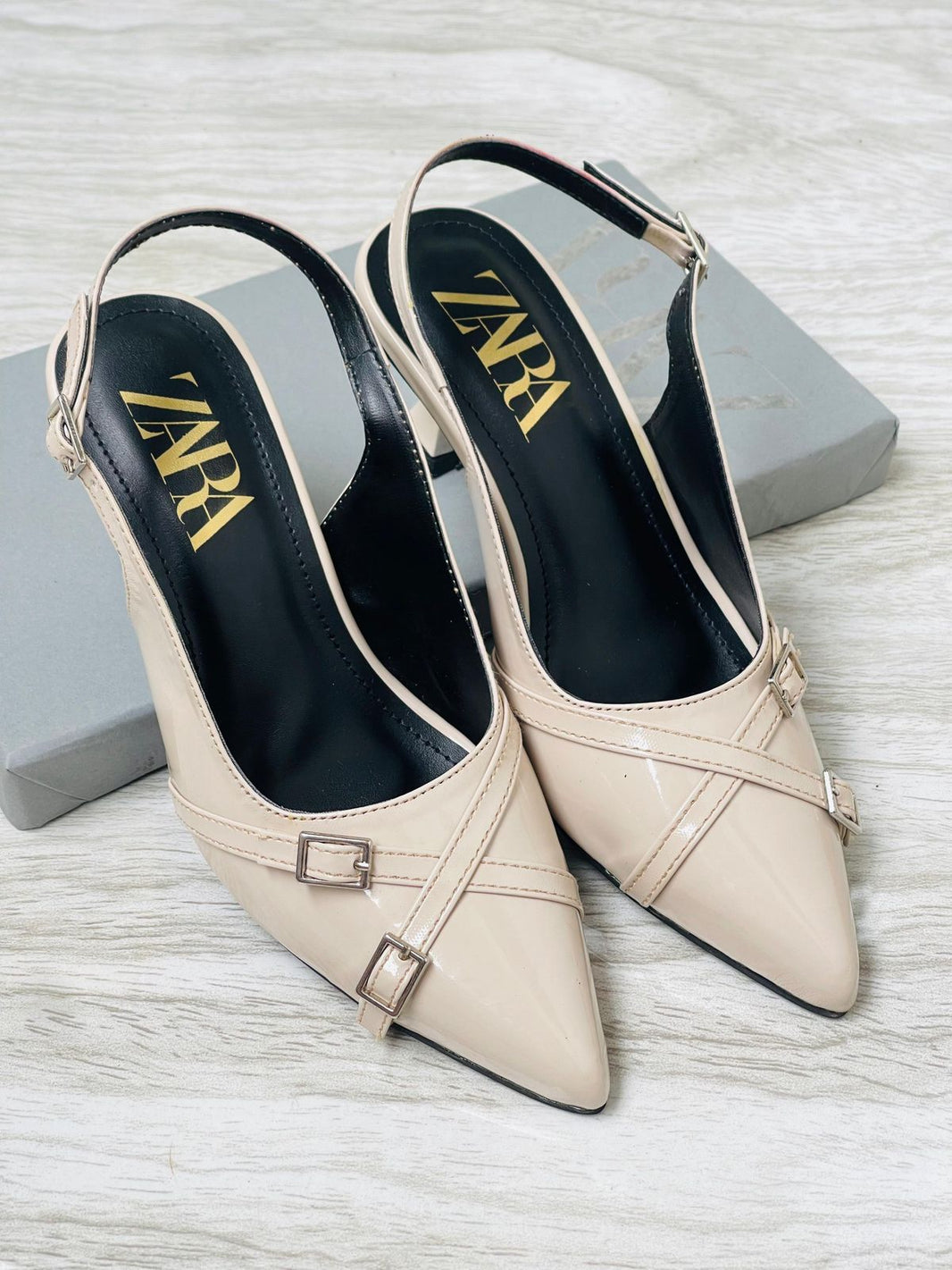 Zara Palette Heels