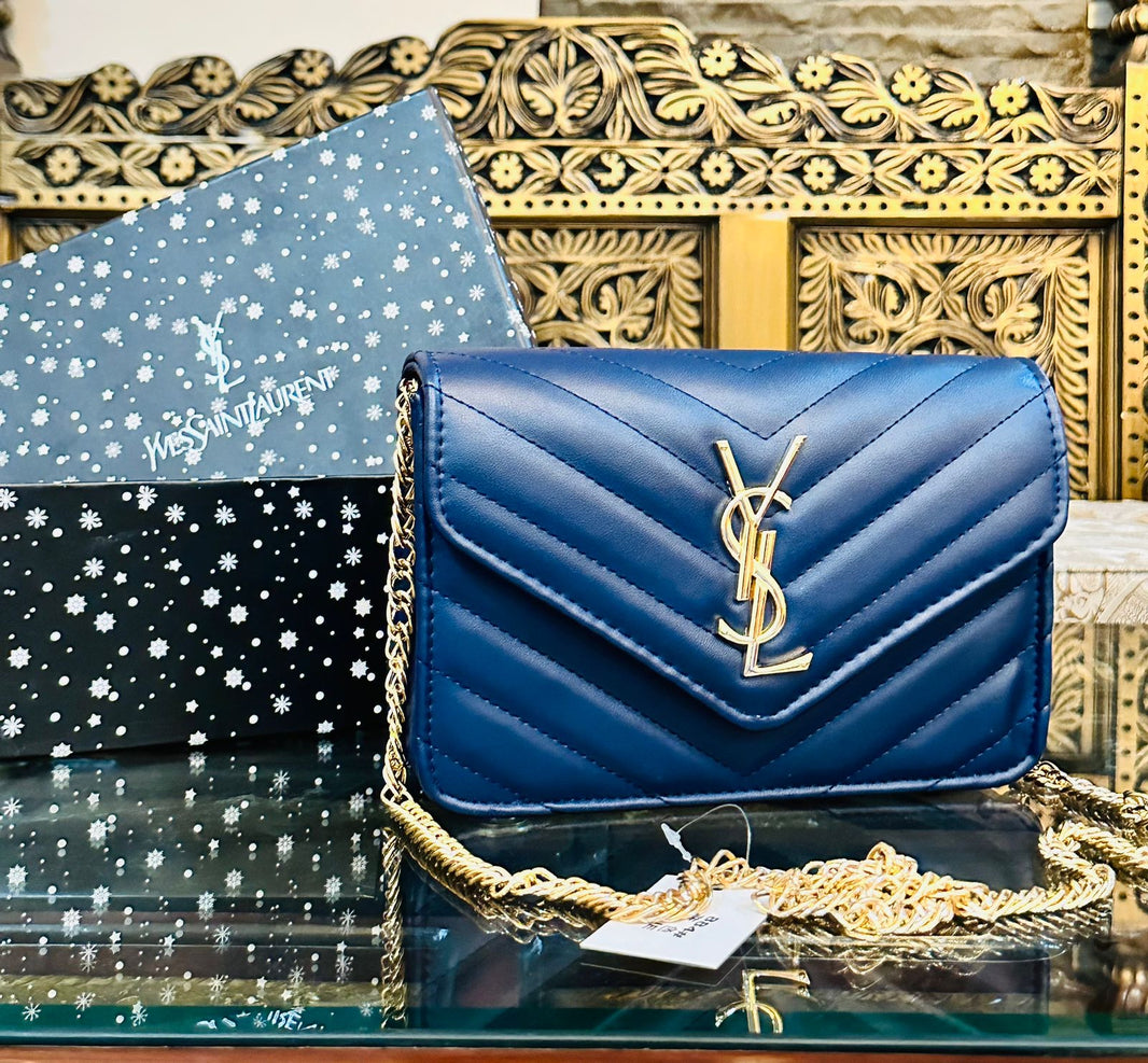 Saint Laurent Small Wave Crossbody