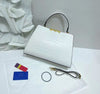 Tory Burch Crocodile Signature Leather Handbag