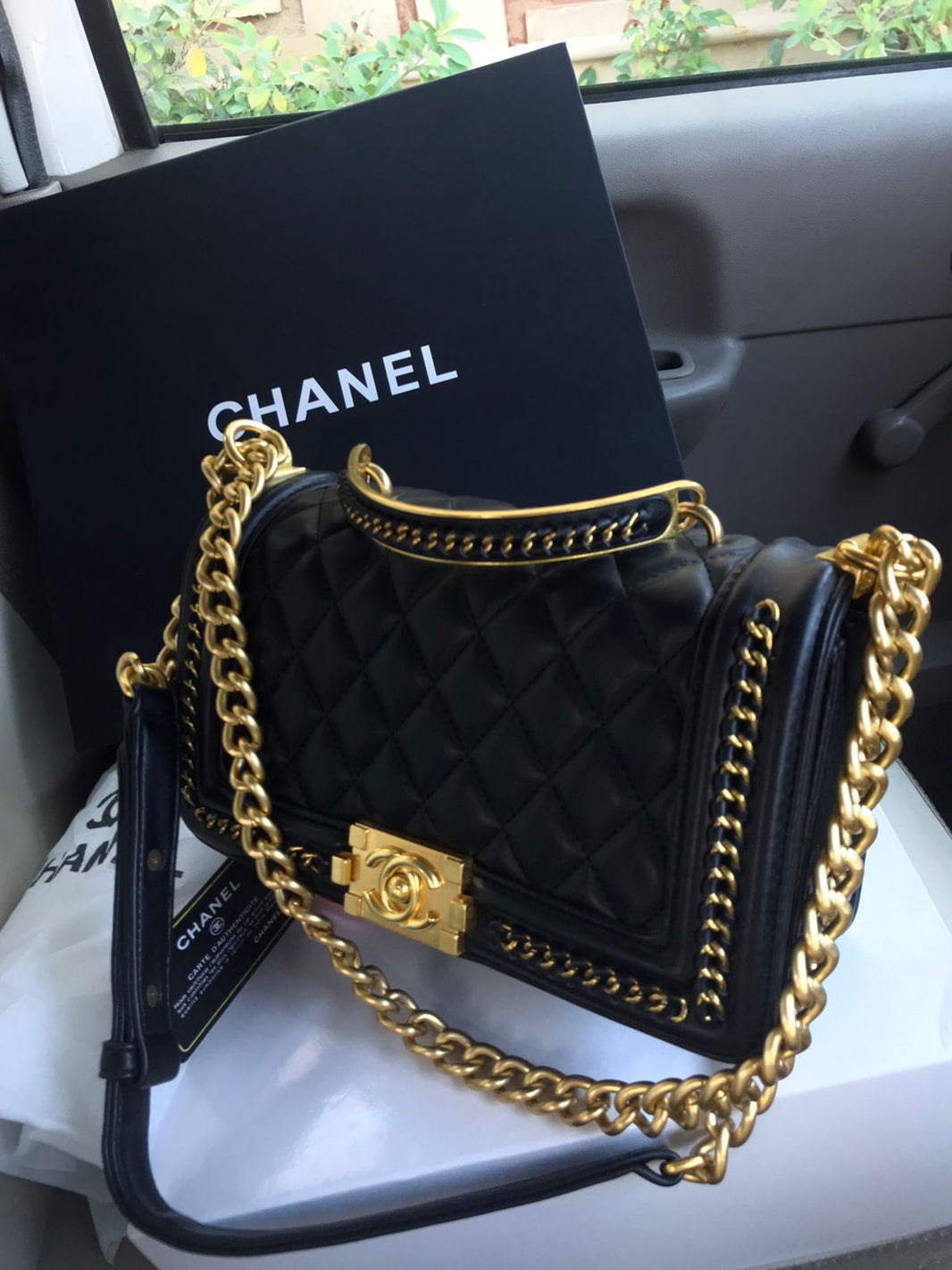Chanel Caviar Boy Bag