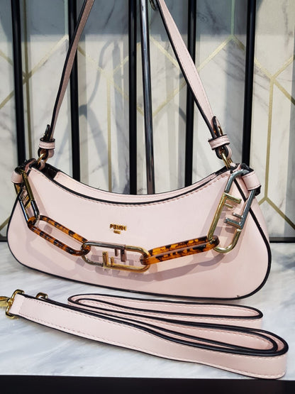 FENDI O'Lock Swing Shoulder Bag