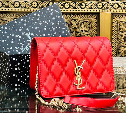 Saint Laurent Quilted Crossbody