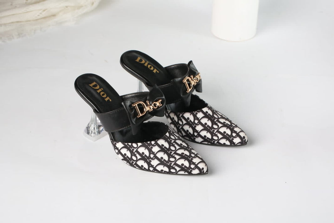 Christian Dior Leopard Print Heel