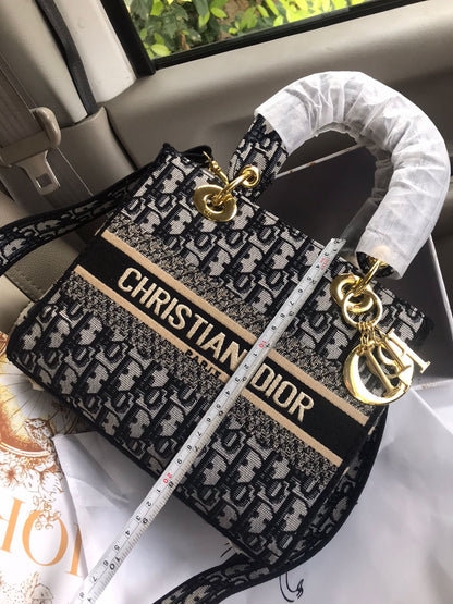 Dior Lady Canvas Bag