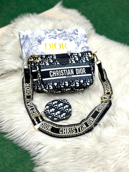 Christian Dior 3 pc Pouchette