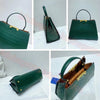 Tory Burch Crocodile Signature Leather Handbag
