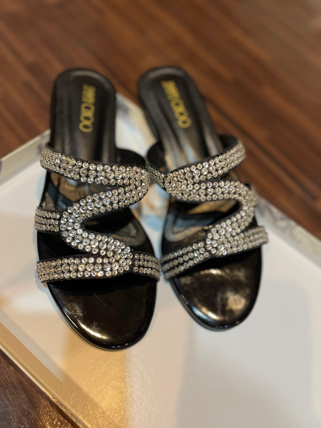 Jimmy Choo SS Cross Sandals