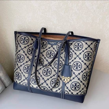 Tory Burch Perry Monogram Tote