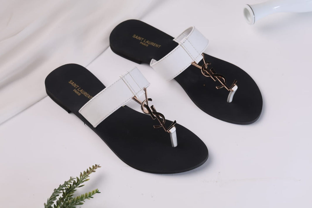 Saint Laurent Patent Sia Sandals