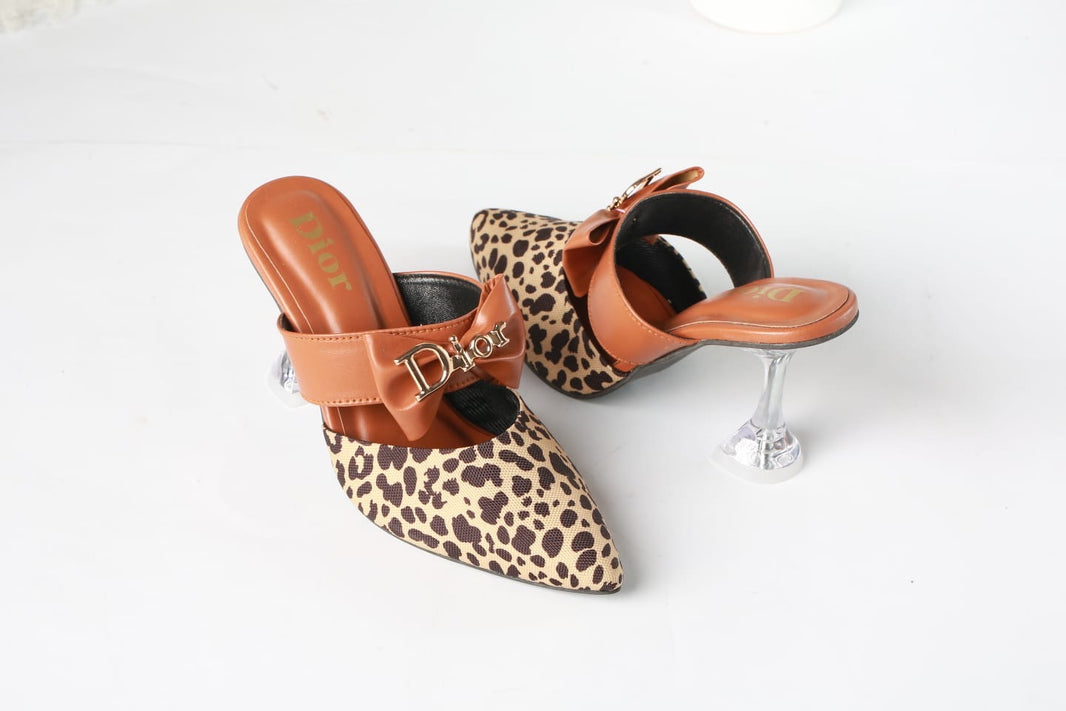 Christian Dior Leopard Print Heel