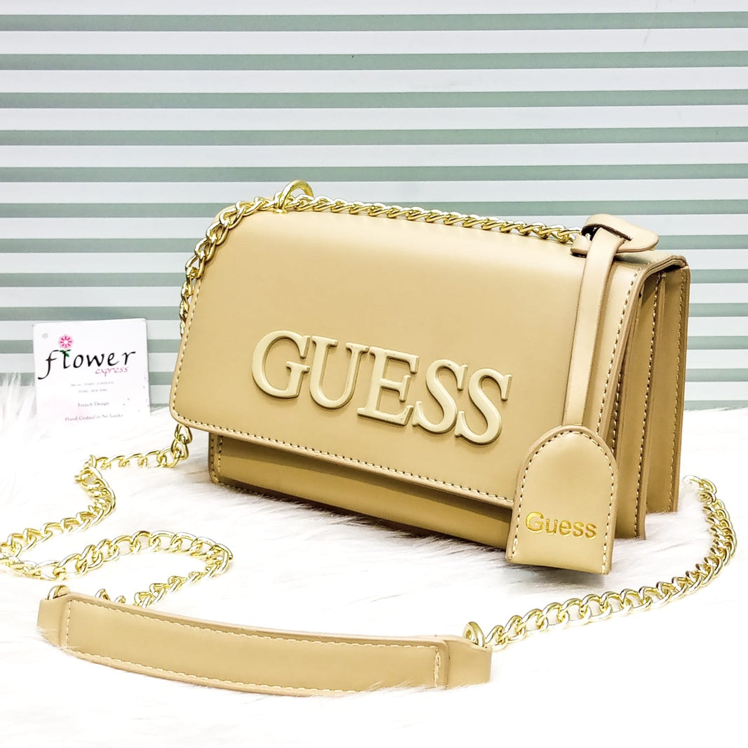 Guess Cowhide Leather Crossbody