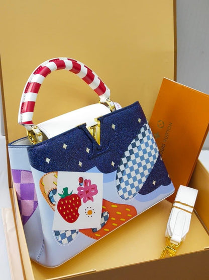 Louis Vuitton Capucines Crystal Cross Body