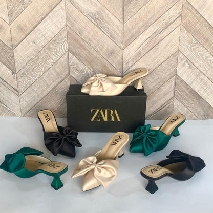 Zara Big Bow heel