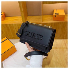 Guess Cowhide Leather Crossbody