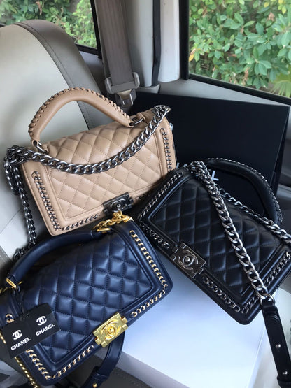 Chanel Caviar Boy Bag