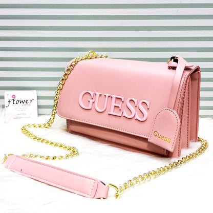 Guess Cowhide Leather Crossbody