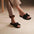 Hermes Fur Sandals