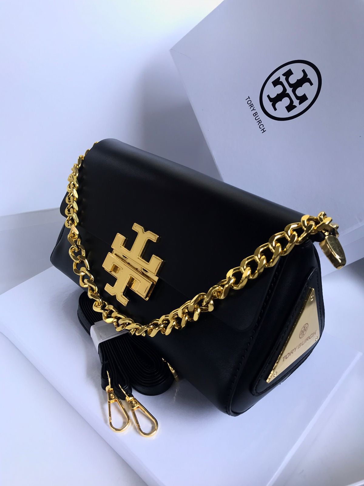 Tory Burch Caviar MM Crossbody
