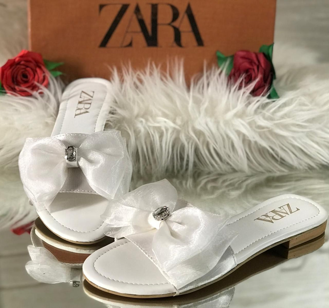Zara Ribbon Flats