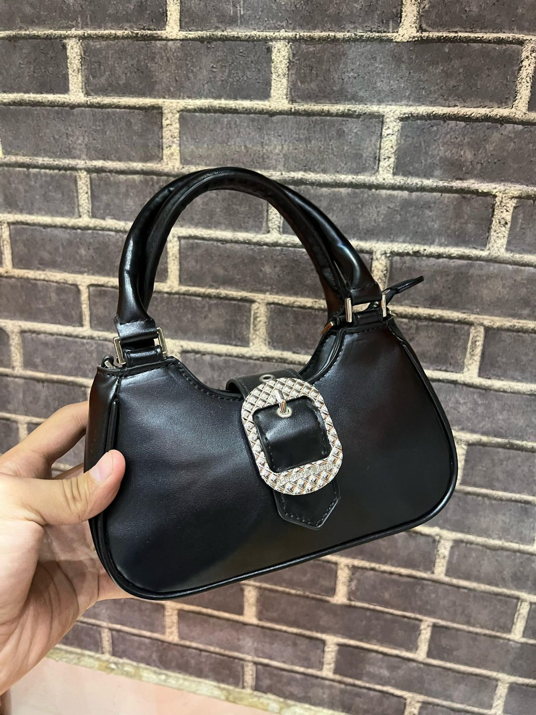 Charles And  Keith  Avis Belted Top Handle Ba