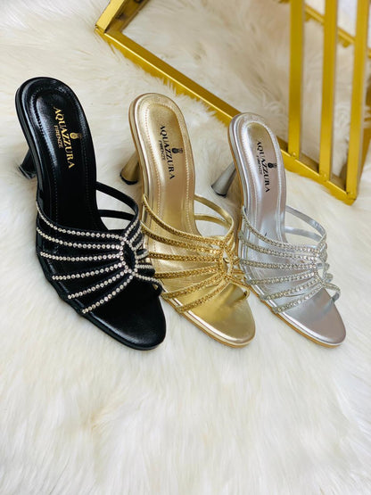 Aquazzura Embroidery Heels