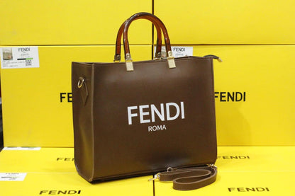 Fendi Leather Tote
