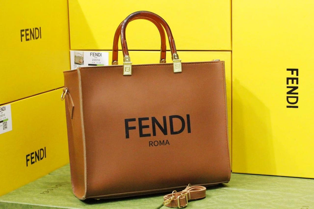 Fendi Leather Tote