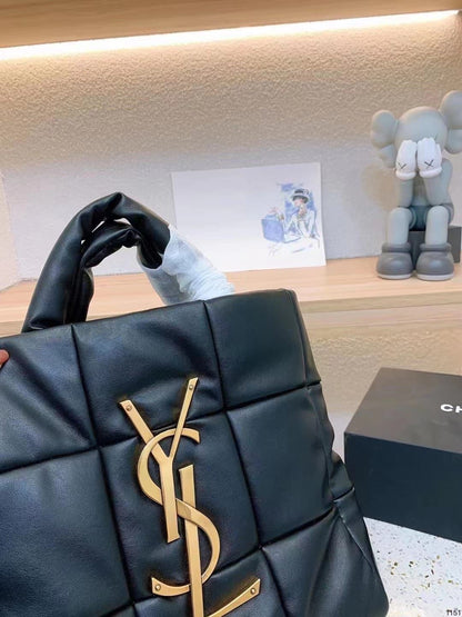 Saint Laurent Quilted Tote