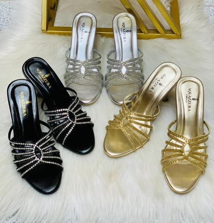 Aquazzura Embroidery Heels