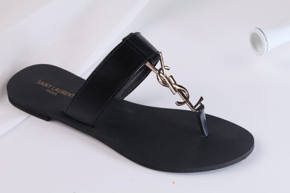 Saint Laurent Patent Sia Sandals