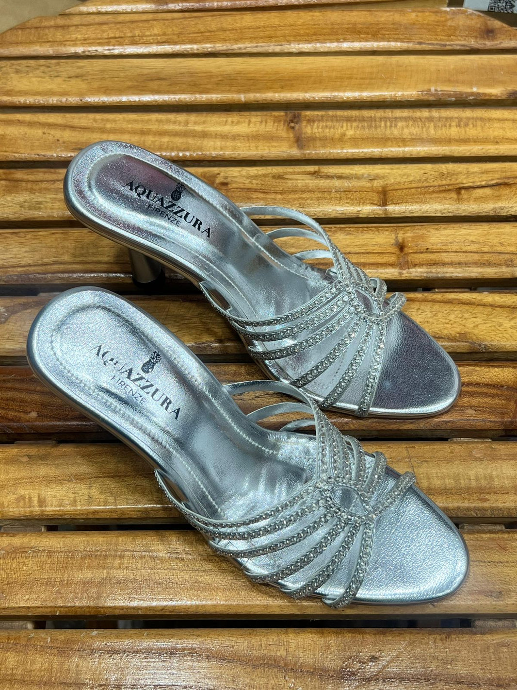 Aquazzura Embroidery Heels