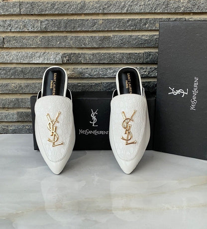 Saint Laurent Mules