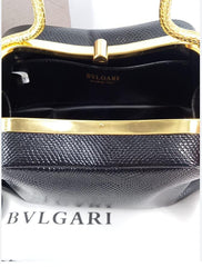 Bvlgari Top Snake Handle Handbag