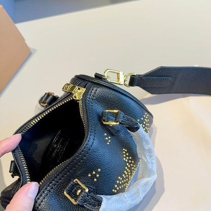 Louis Vuitton Nano New Black Leather Bag
