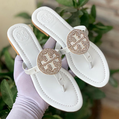 Tory Burch Diamond Crafted Sandal