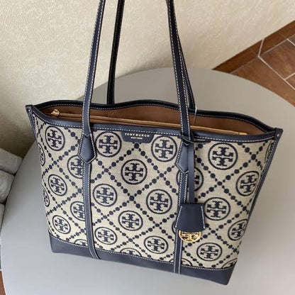 Tory Burch Perry Monogram Tote