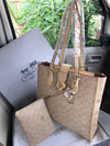 Coach 2 Piece Tote Bag