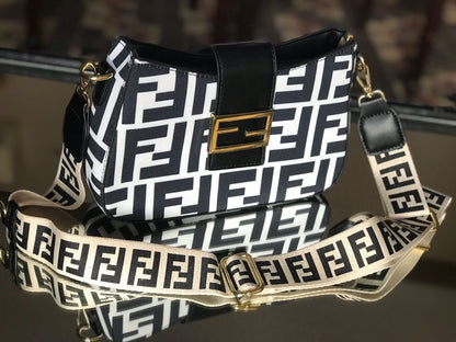 Fendi Signature Pattern Crossbody