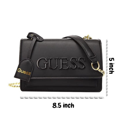 Guess Cowhide Leather Crossbody